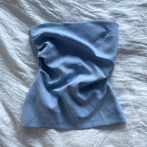 Baby Blue Zara Corset Top